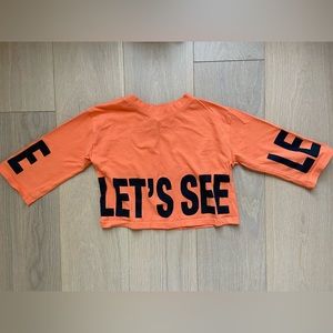 Zara t-shirt girl size 6